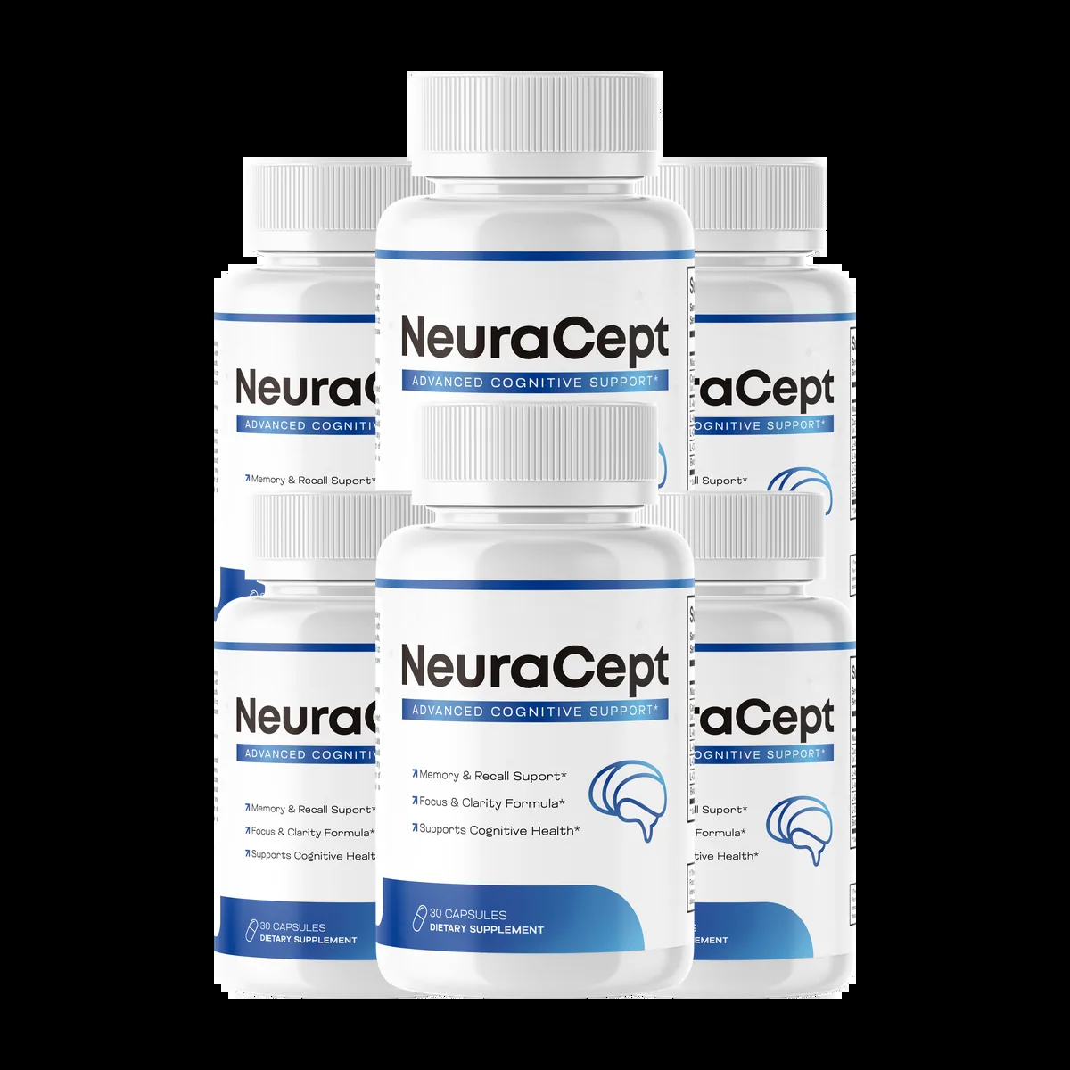 NeuraCept 6 Bottles package
